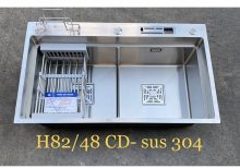 Chậu-rửa-inox-304-Kagol-K8248BT-304-giá-dao-thớt