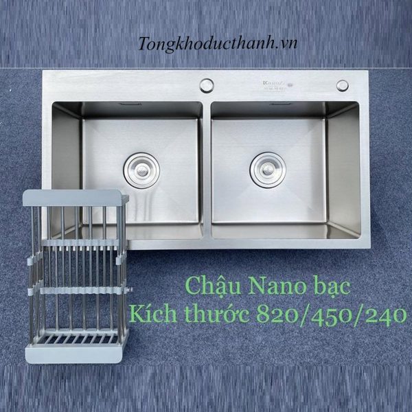 Chậu-rửa-nano-bạc-Kagol-KNB8245-cân