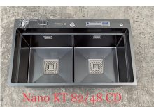 Chậu-rửa-nano-đen-Kagol-HND8248VN-cài-dao-thớt