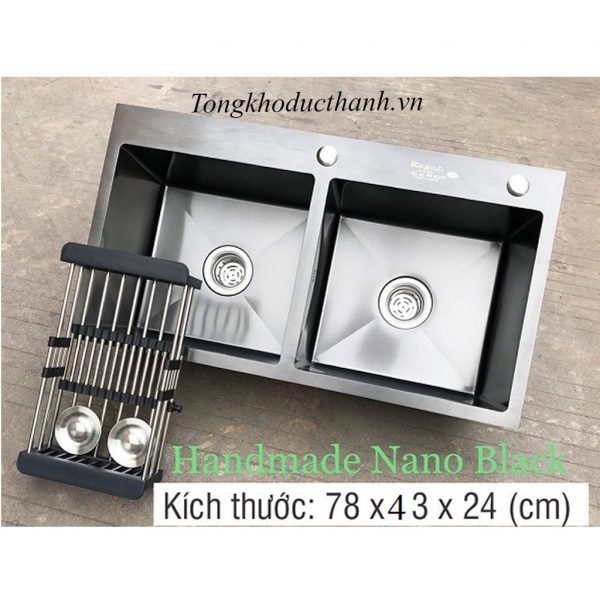 Chậu-rửa-nano-đen-Kagol-KND7843-cân