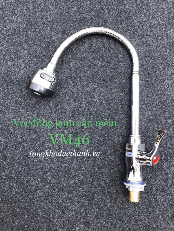 Vòi-rửa-bát-mềm-1-đường-nước-Kagol-VM46