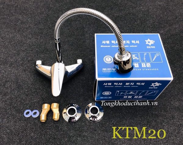 Vòi-rửa-bát-mềm-gắn-tường-Kagol-KTM20