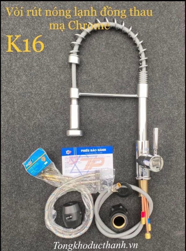 Vòi-rửa-bát-rút-Kagol-K16