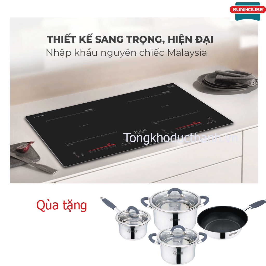 BẾP ĐÔI ĐIỆN TỪ SUNHOUSE MAMA MMB88HT