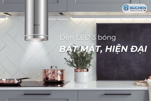 Máy hút mùi đảo Buchen BU885IS