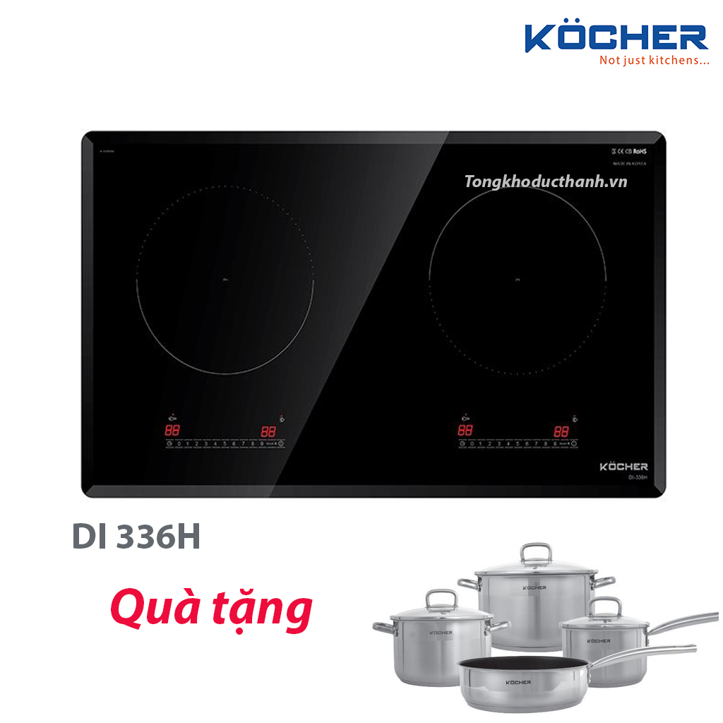 Bếp từ Kocher DI-336H - Nhập khẩu Hàn Quốc