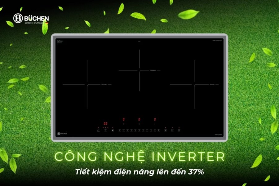 Bếp 3 từ Buchen BU639MS