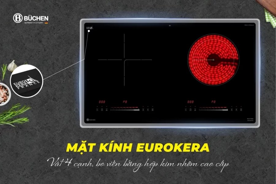 Bếp điện từ Buchen BUC775MH