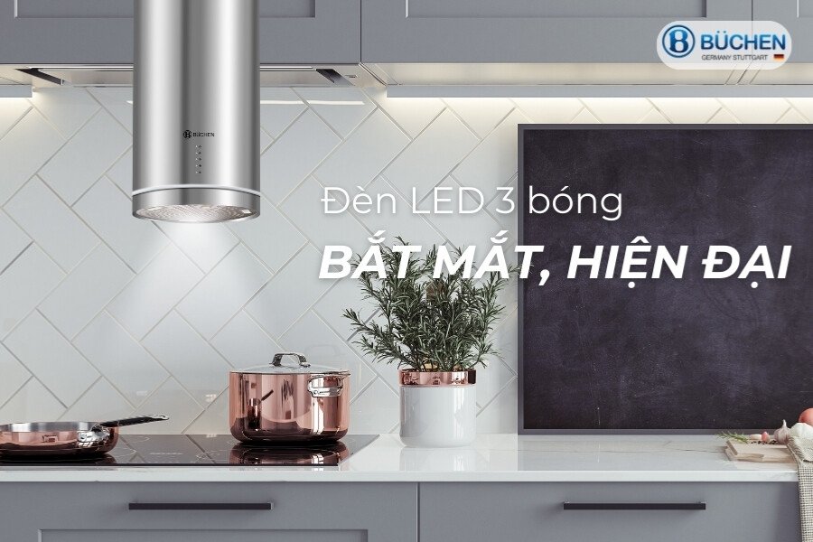 Máy hút mùi đảo Buchen SMART885IS