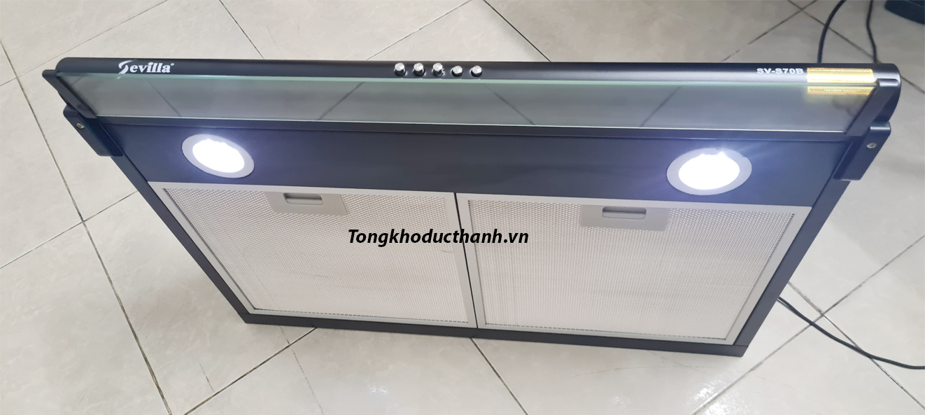 MÁY HÚT MÙI Sevilla SV-S60cm (bảo hành 3 năm)