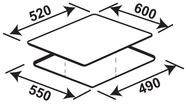 Bếp từ bốn KAFF KF-HGEM919 (Nhập khẩu Đức)