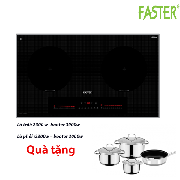 Bếp từ Faster FS 828i  chức năng Hâm nóng, Chiên xào, nấu cơm, đun nước, rã đông và hâm sữa - Giá Sale