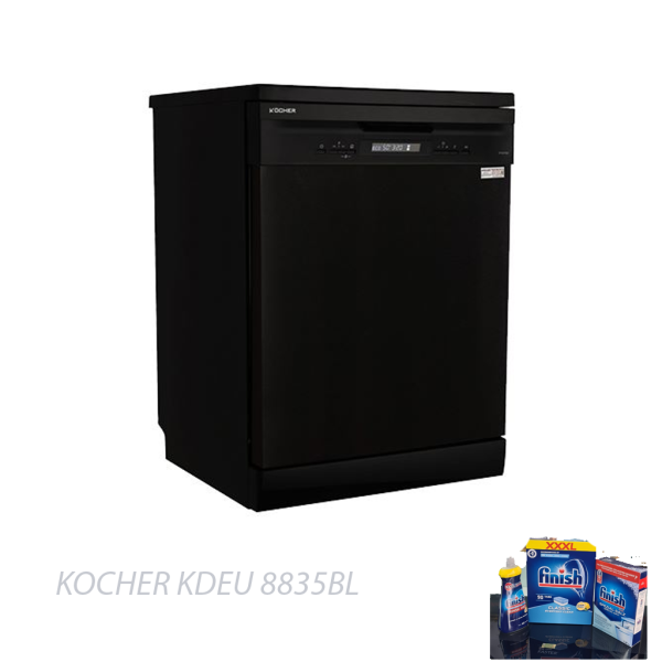 MÁY RỬA BÁT KOCHER KDEU 8835BL - (Tự động mở cửa, diệt khuẩn Hygiene pus)