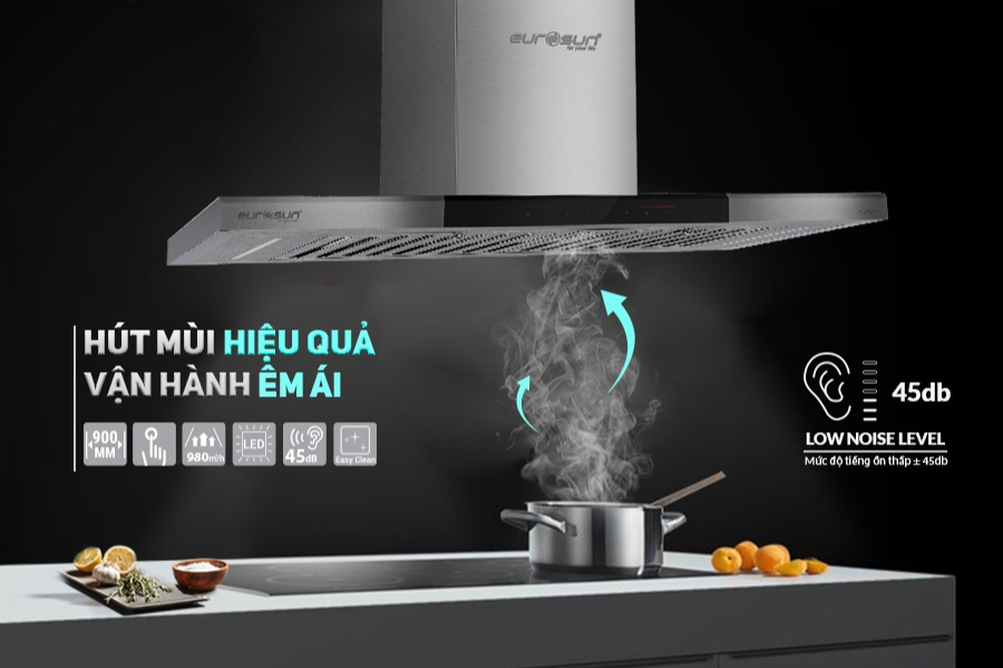 Máy hút mùi chữ T Eurosun EH-70AF76