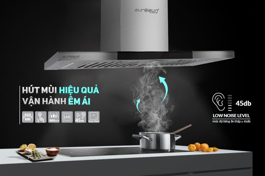 Máy hút mùi chữ T Eurosun EH-70AF76