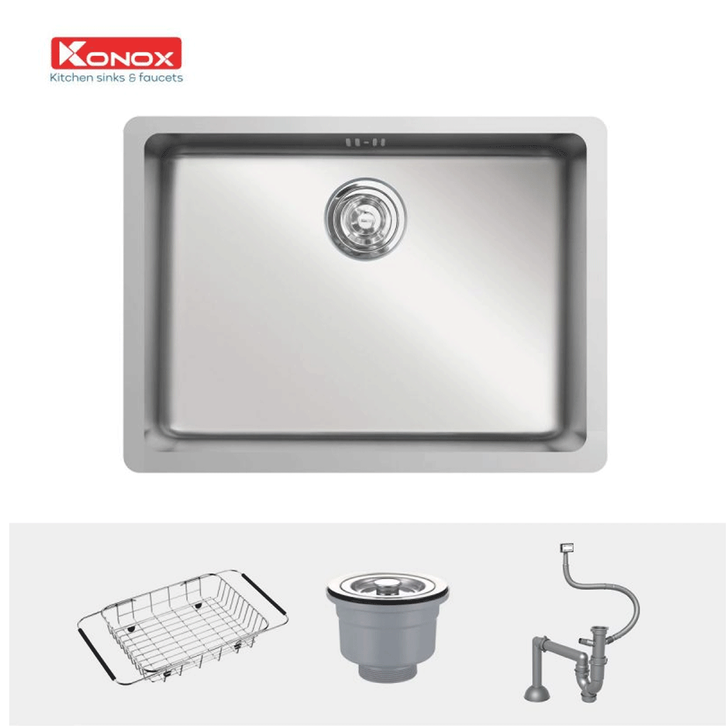 Chậu rửa bát Konox Undermount Sink Cube 5444SU