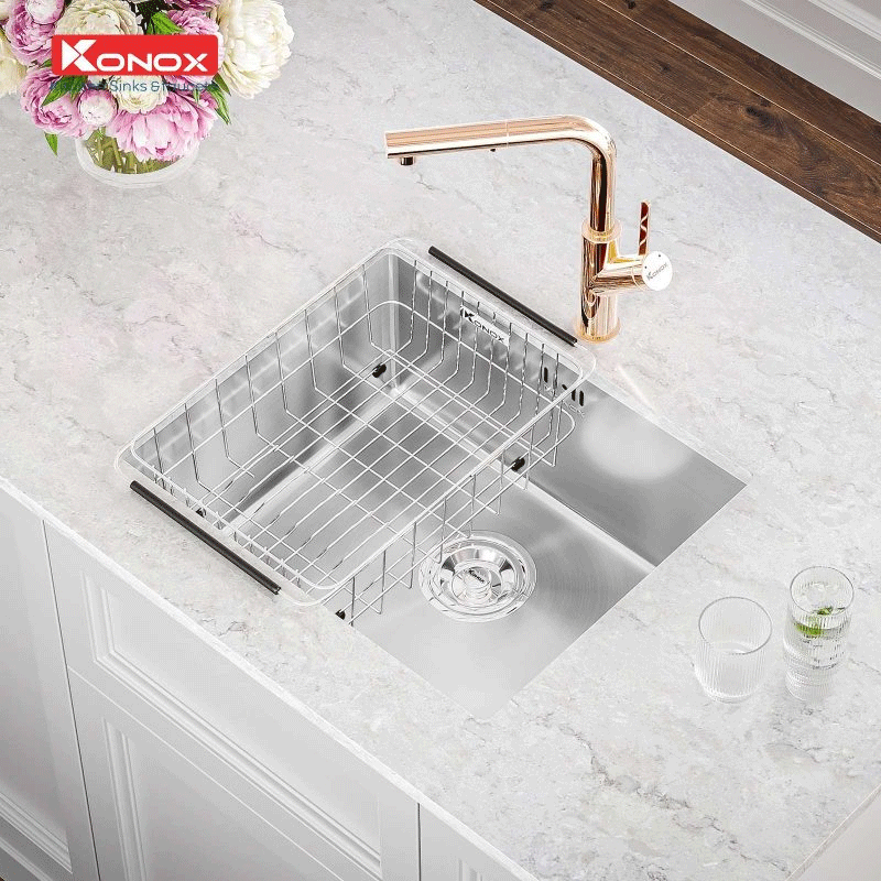 Chậu rửa bát Konox Undermount Sink Cube 5444SU