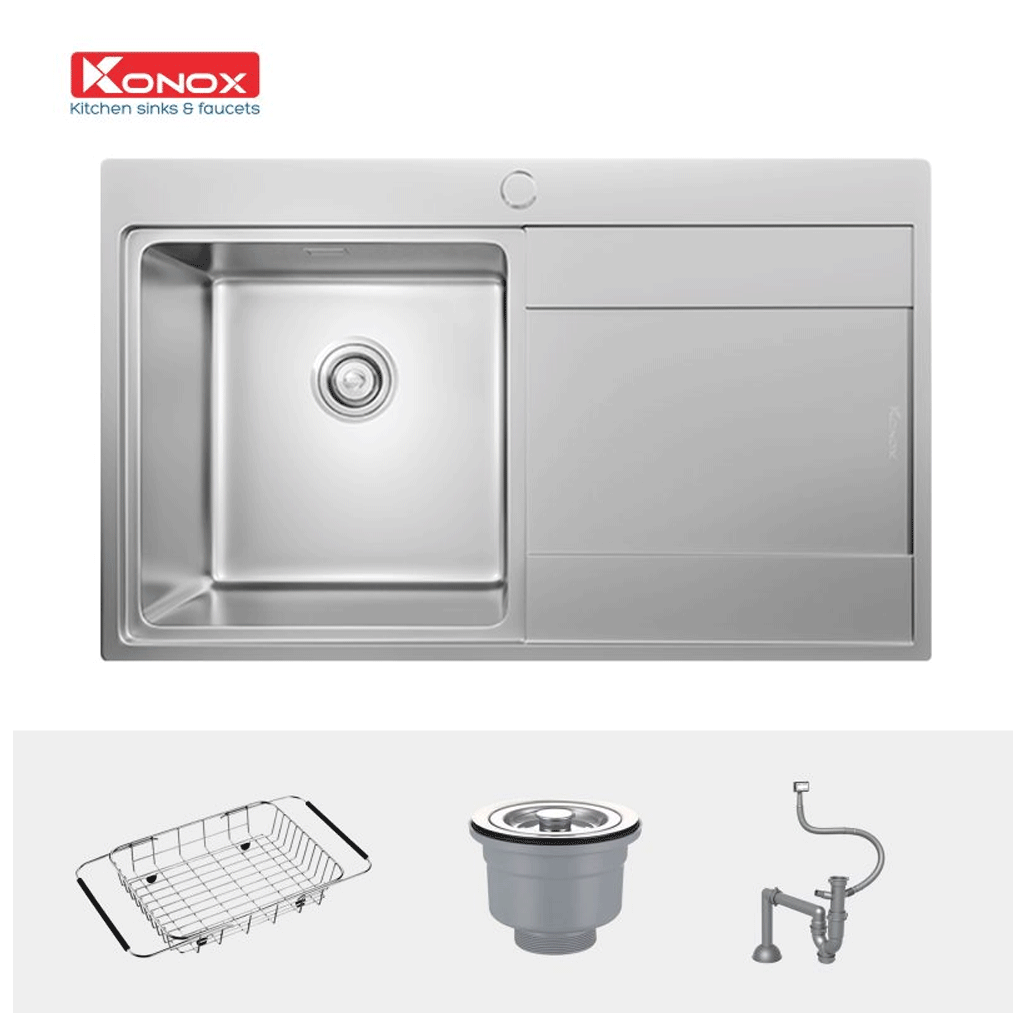 Chậu rửa bát Konox Topmount Sink Unico 8652 ( KT 86*52cm)