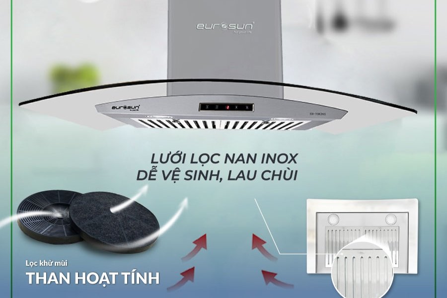 Máy hút mùi Eurosun EH-70K26S