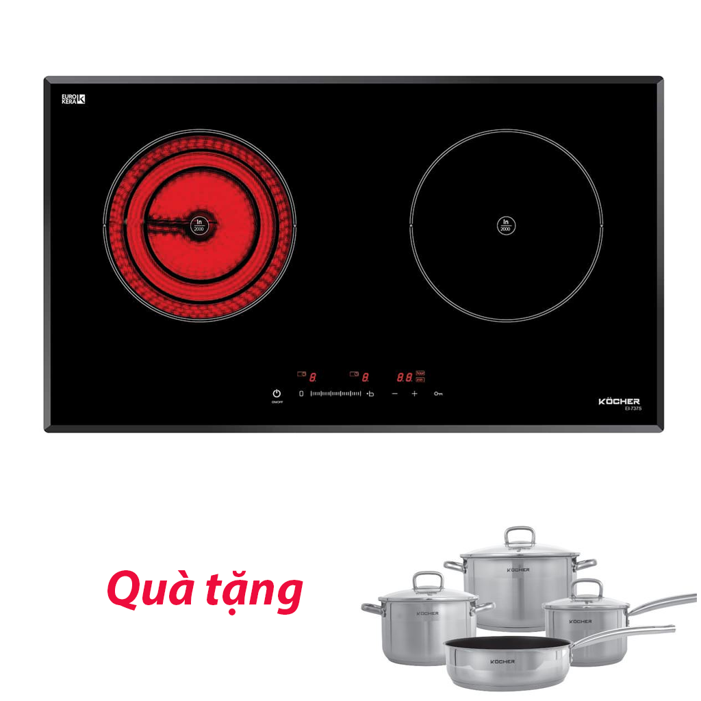Bếp điện từ Kocher EI-737S (Made in Thailand)