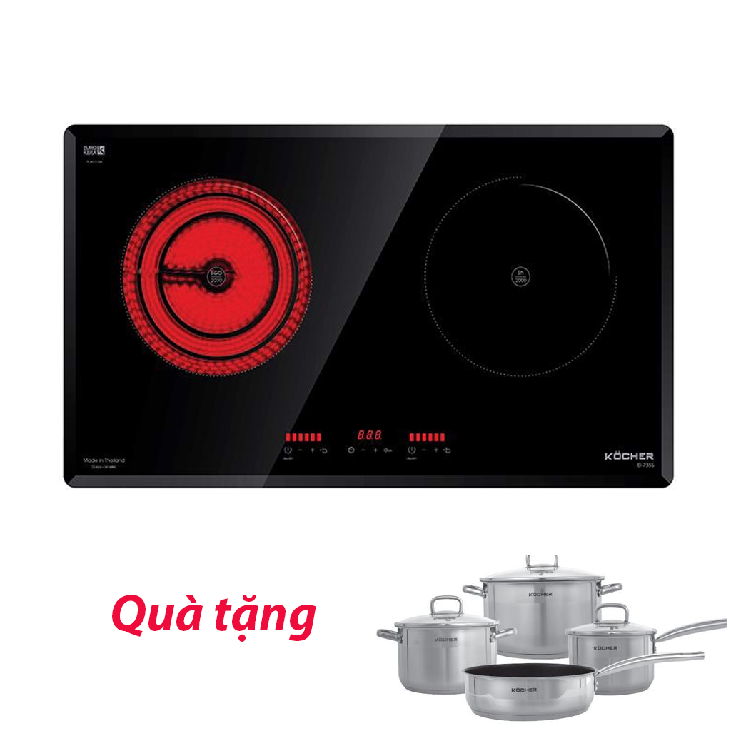 Bếp điện từ Kocher EI-735S (Made in Thailand)