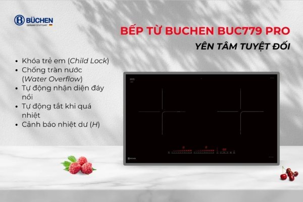 BẾP TỪ BUCHEN BUC779 PRO