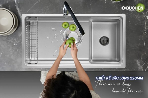 CHẬU RỬA BÁT BÜCHEN SÄTÖPFE 8145EU