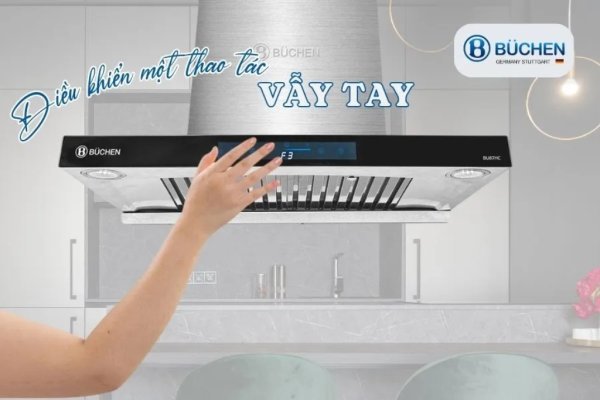 Máy hút mùi chữ T BUCHEN BU87HC