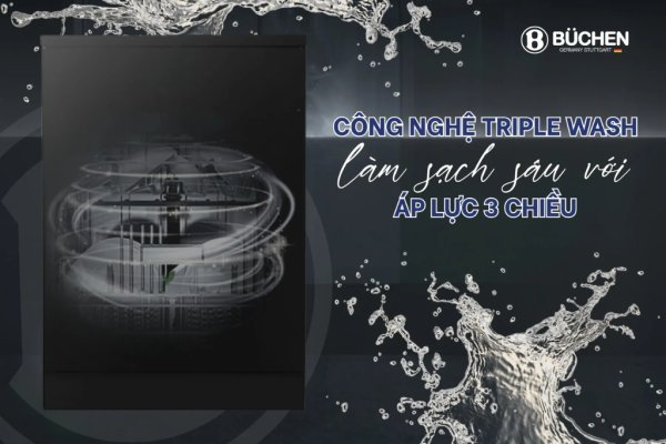 MÁY RỬA BÁT BUCHEN SMS80EU14MKS SERI 2