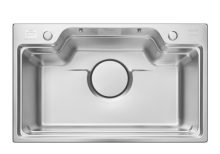 Chậu Rửa Bát Inox Chống Xước GENTO: GT04 – 7848 Premium