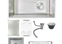 Chậu Rửa Bát âm TP 1 Hố Inox Chống Xước: GT04 - 7645 New
