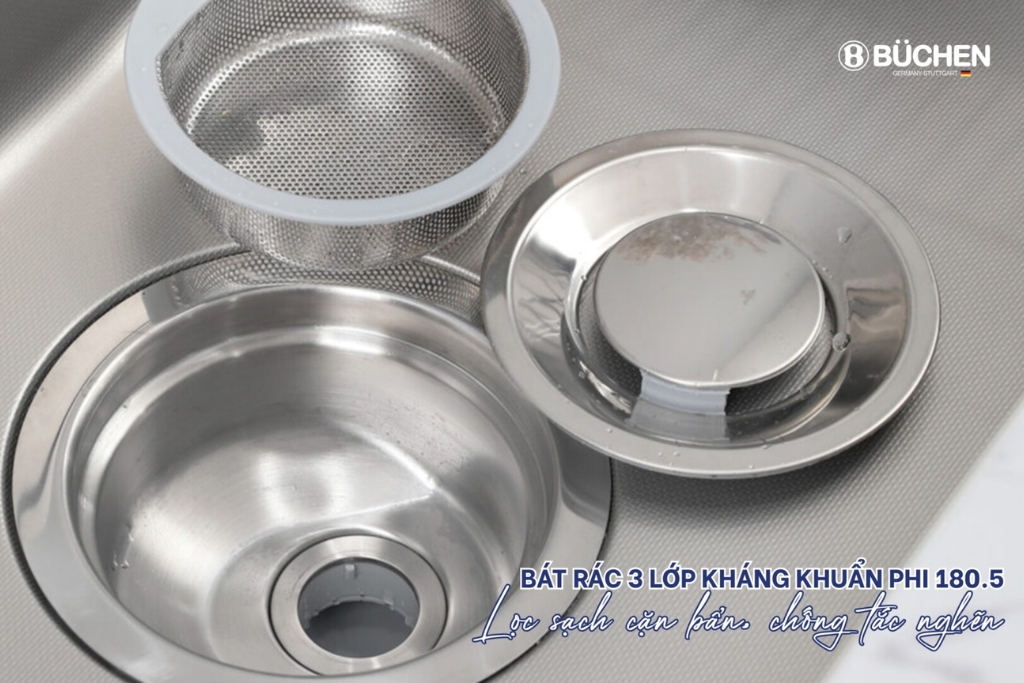 CHẬU RỬA BÁT BÜCHEN SÄTÖPFE 8145EU