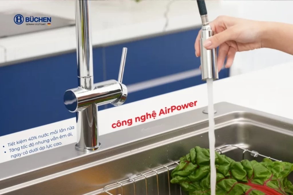 VÒI RỬA BÁT BUCHEN BU639