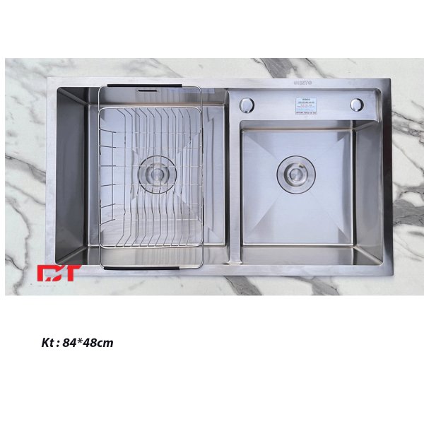 Chậu rửa Gento GT04-8448S inox 304