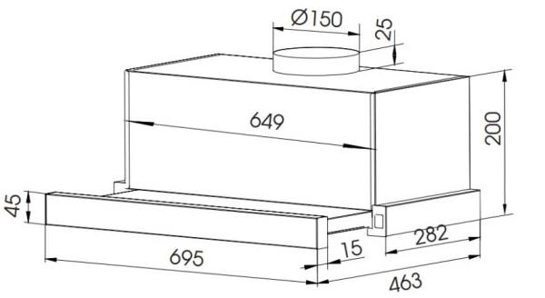 Máy hút mùi Bauer BC 6002i/7002i New