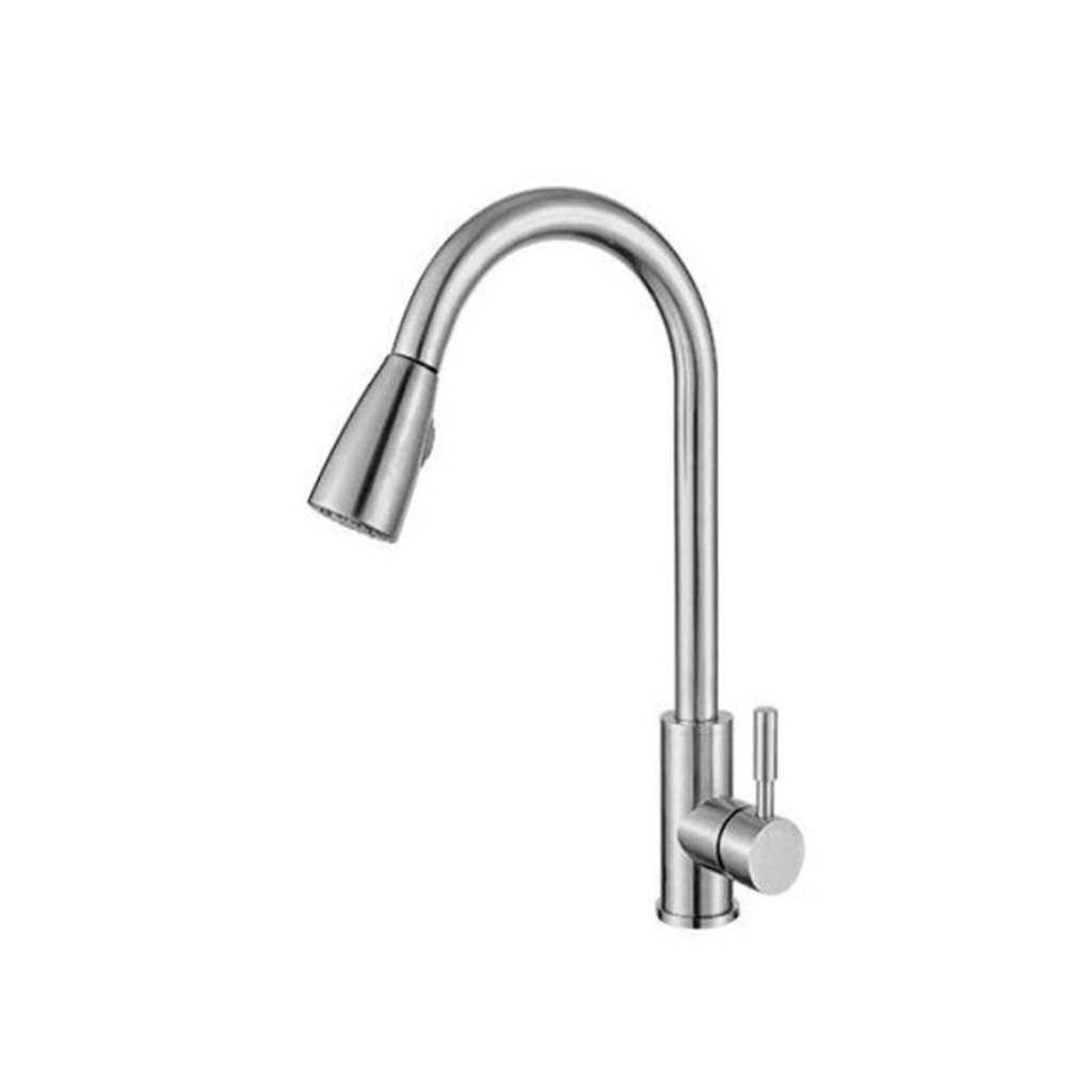 Vòi rửa bát Buchen BU637 Inox