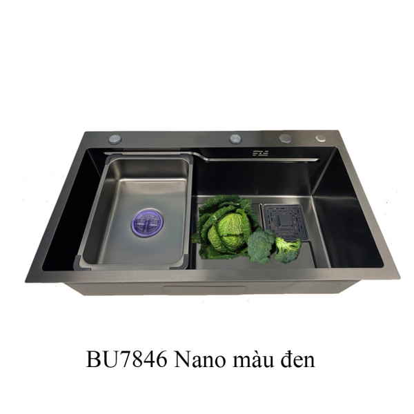 Chậu rửa bát Buchen BU7846 nano
