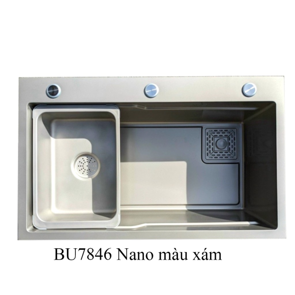 Chậu rửa bát Buchen BU7846 nano