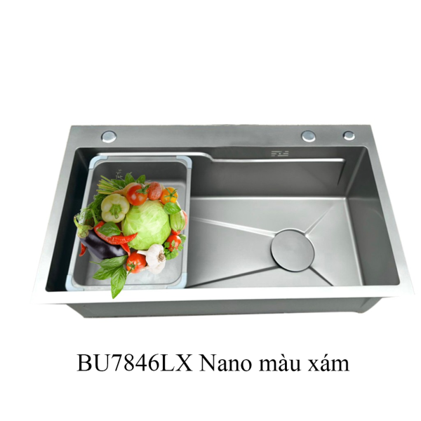 Chậu rửa bát Buchen BU7846LX Nano