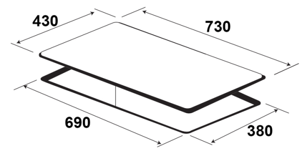 Bếp từ KAFF KF-IH201II (Nhập khẩu Đức)