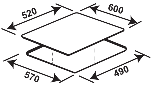 Bếp từ ba KAFF KF-SQ38IH (Nhập khẩu Đức)