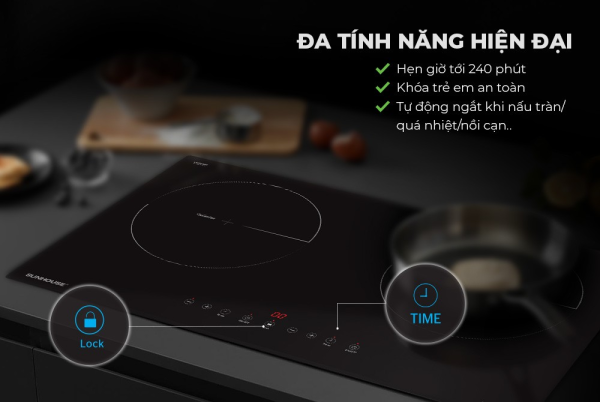 Bếp từ Sunhouse SHB8101