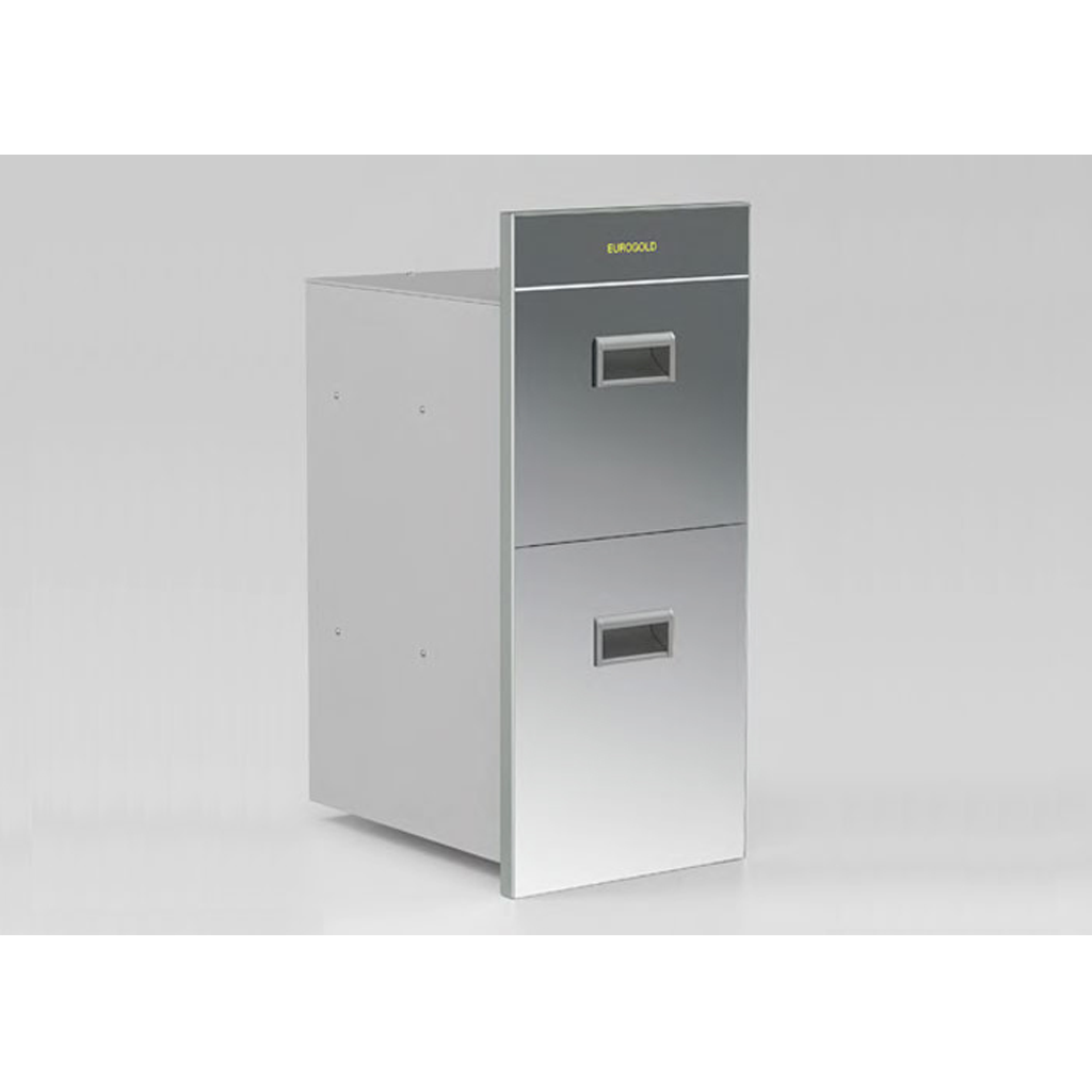 Thùng gạo 2 tầng mặt gương Eurogold B323