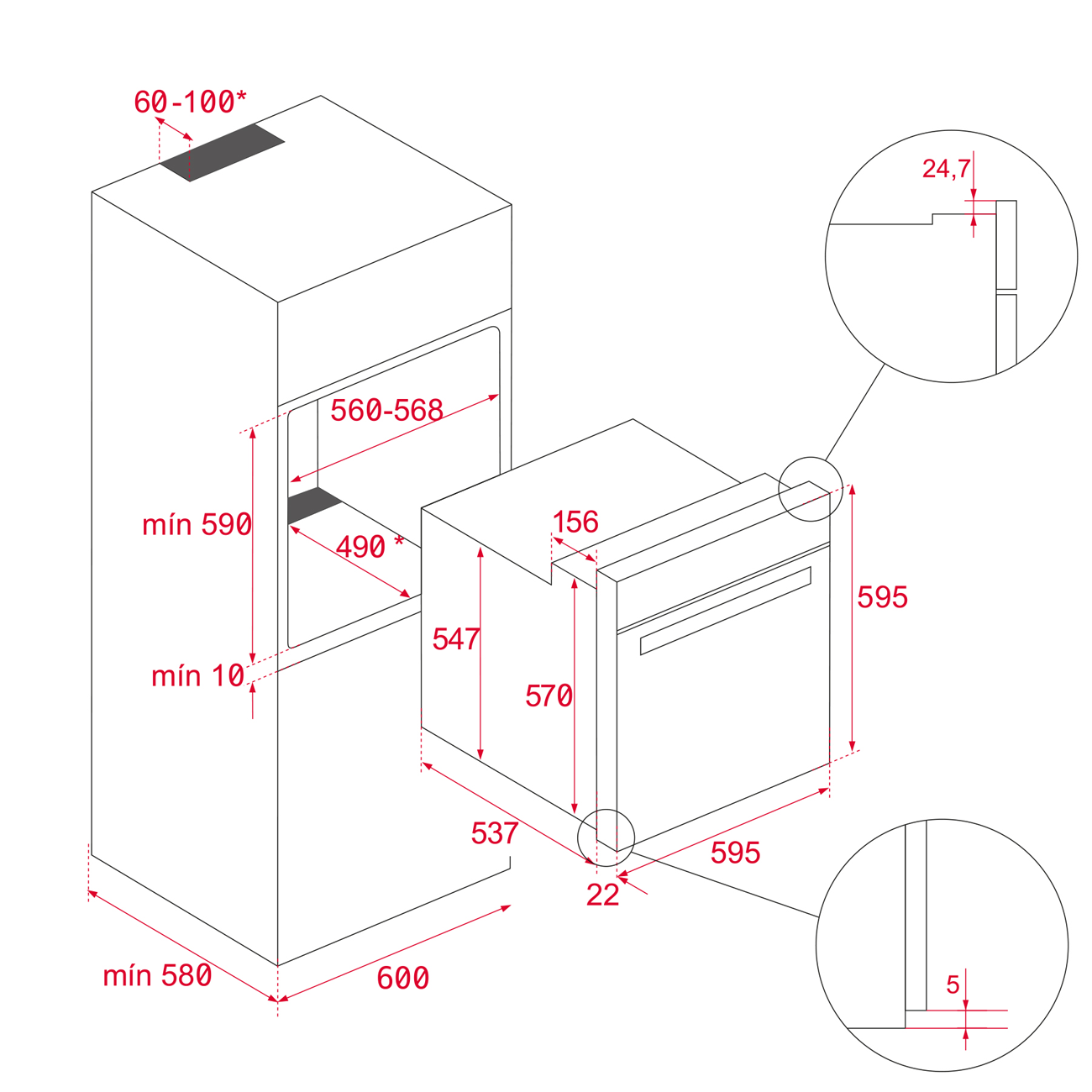 Lò nướng Teka iOVEN (70 lít)