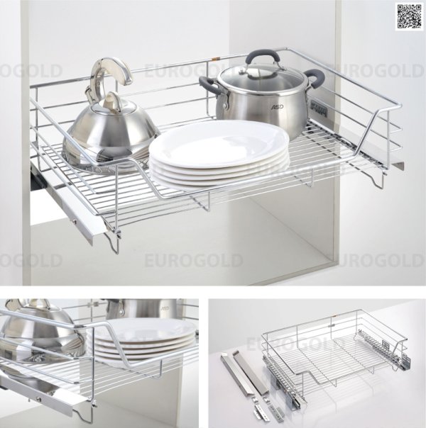 Giá xoong nồi tủ dưới Eurogold EG6160/EG6170/EG6175/EG6180/EG6190