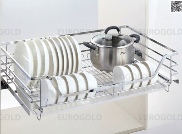 Giá bát đĩa xoong nồi tủ dưới Eurogold EP60/EP70/EP75/EP80/EP90