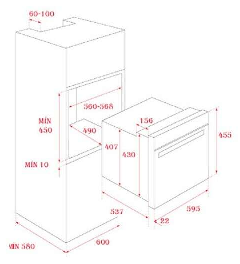 Lò nướng Teka HLC 840 (45 lít)