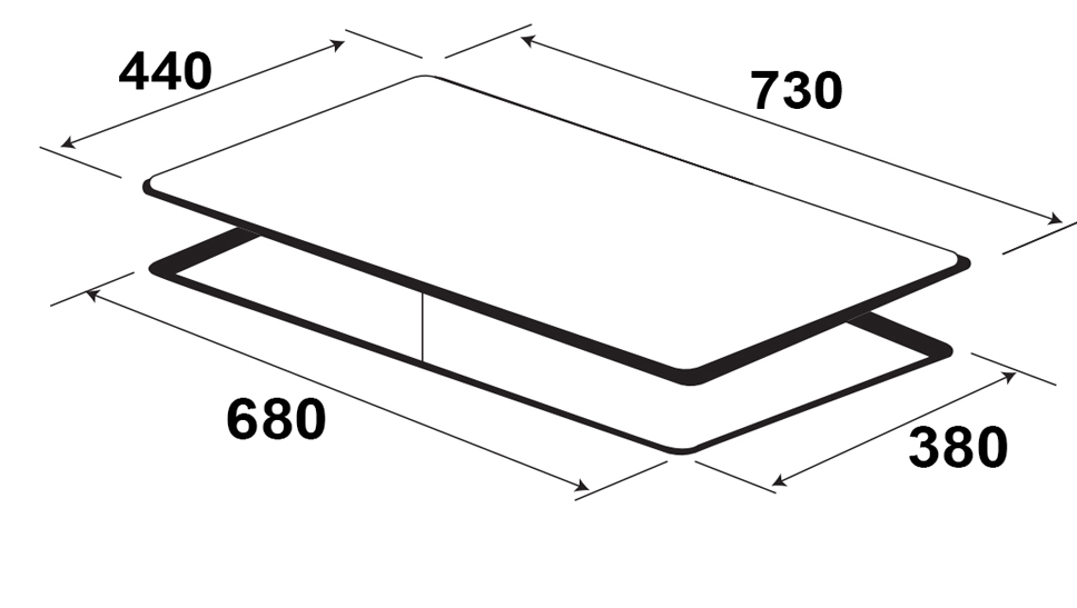 Bếp điện từ KAFF KF-EG901IH (Nhập khẩu Đức)