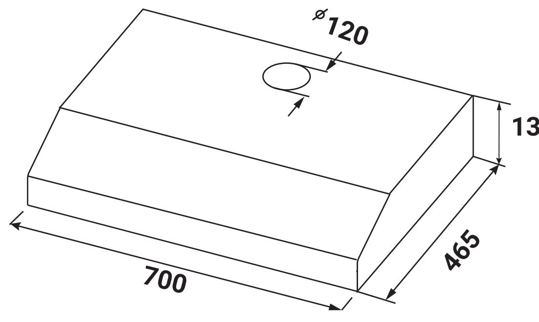 Máy hút mùi Kaff KF-S70HD