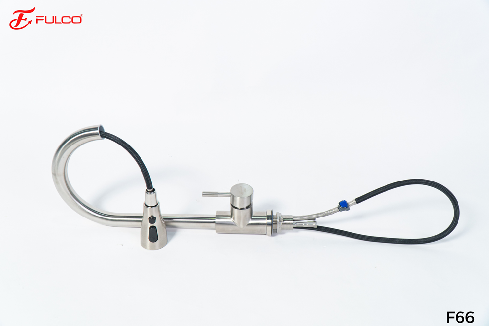 Vòi rửa bát rút dây Fulco F66